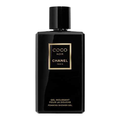 chanel coco noir shower gel